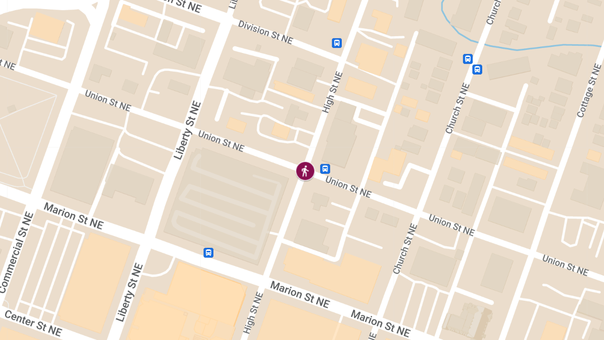 Pedestrian Fatally Struck by Bus at Union St & High St