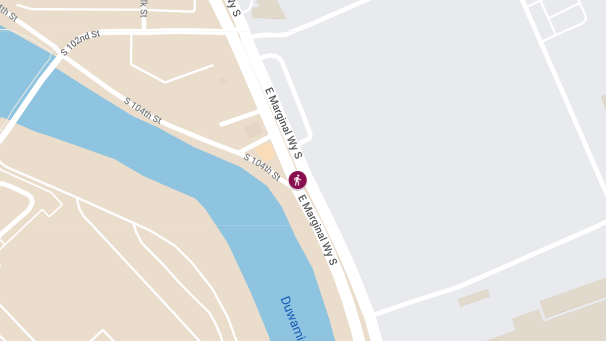 Pedestrian Fatally Struck by Sedan on East Marginal Way S