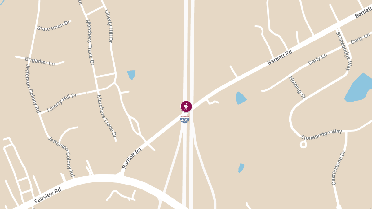 Pedestrian Fatally Struck by Tractor-Trailer on I-485 Outer Loop