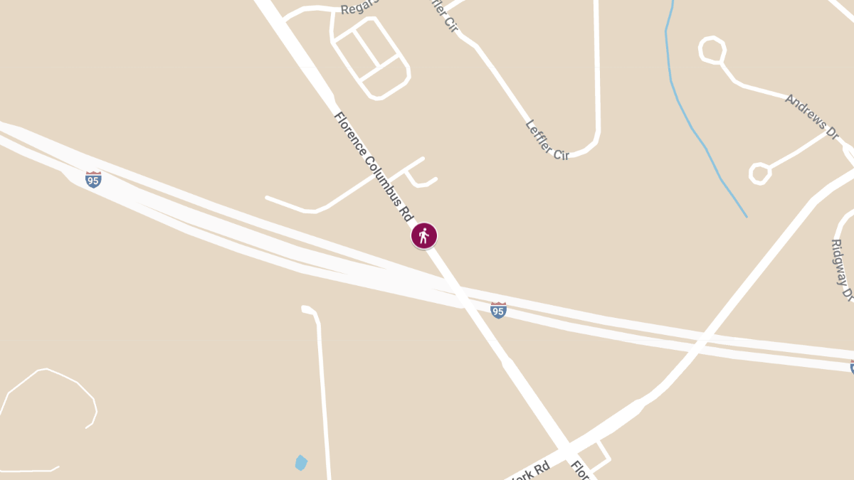 Pedestrian Fatally Struck on Florence-Columbus Rd