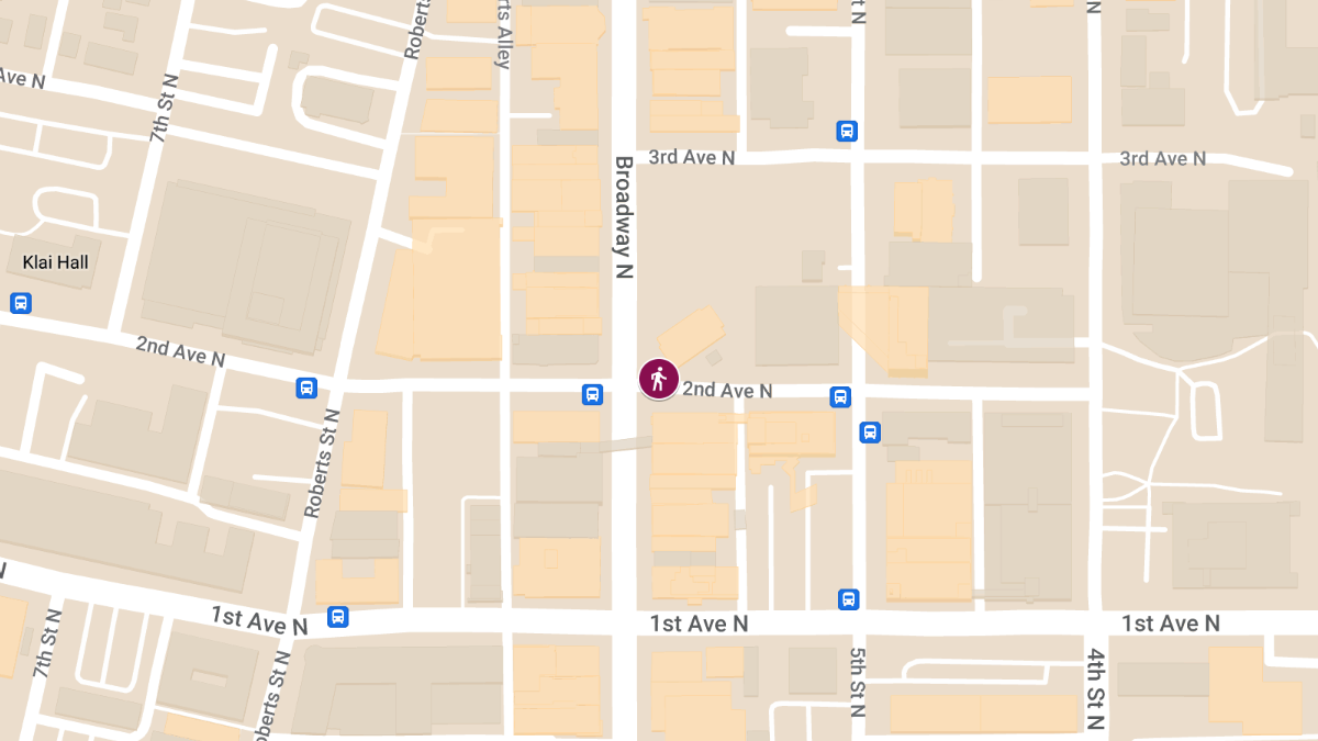 Pedestrian Injured in Accident on 2nd Ave N