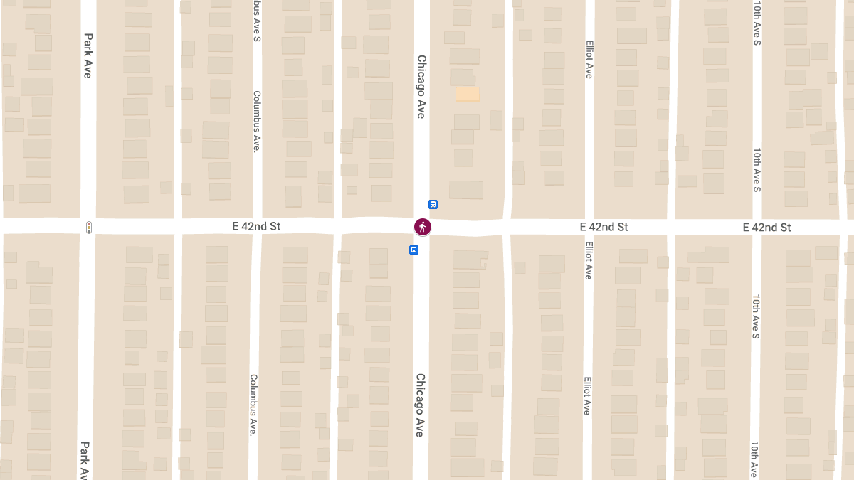 Pedestrian Injured in Collision at 42nd St E and Chicago Ave