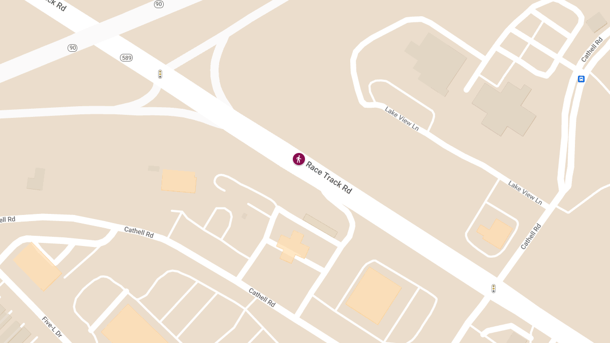 Pedestrian Injured in Crash at Racetrack Rd Near Route 90