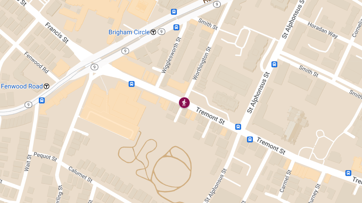 Pedestrian Injured in Crash at Tremont St & Worthington St
