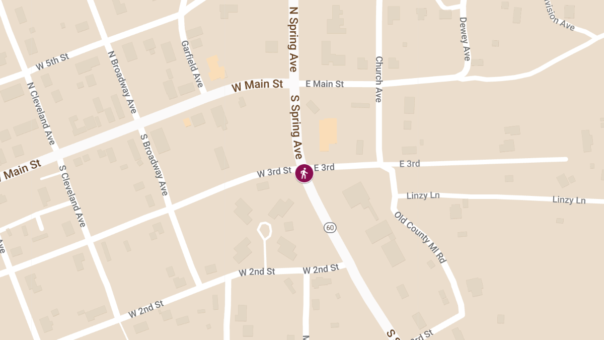 Pedestrian Killed in Crash on South Spring Ave & Highway 60