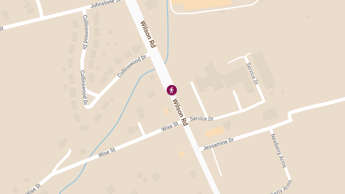 Pedestrian Killed in Crash on Wilson Rd Near Wise St