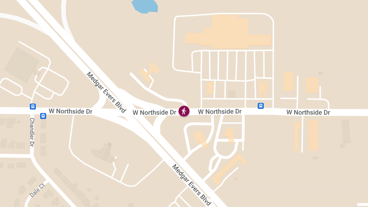Pedestrian Killed in Multi-Vehicle Crash on West Northside Drive