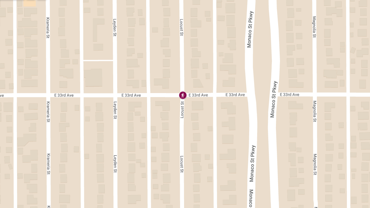 Pedestrian Seriously Injured in Accident at N Locust St & E 33rd Ave