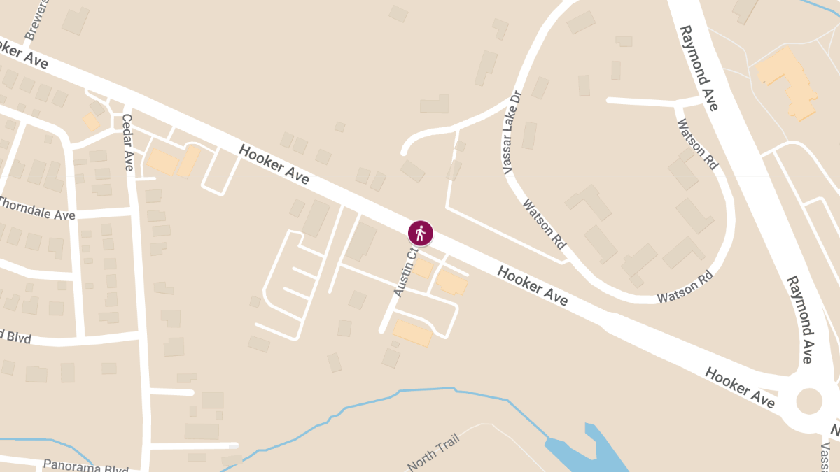 Pedestrian Seriously Injured in Accident on Hooker Ave at Austin Ct