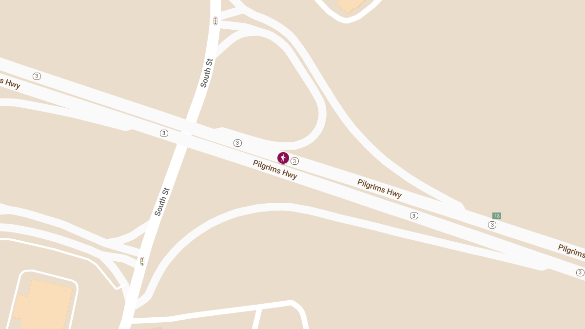 Pedestrian Seriously Injured in Crash on Route 3
