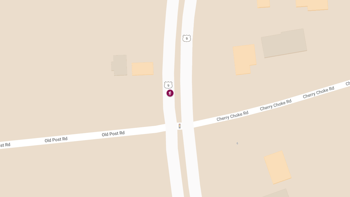 Pedestrian Seriously Injured in Crash on Route 9 near Cherry Choke Rd