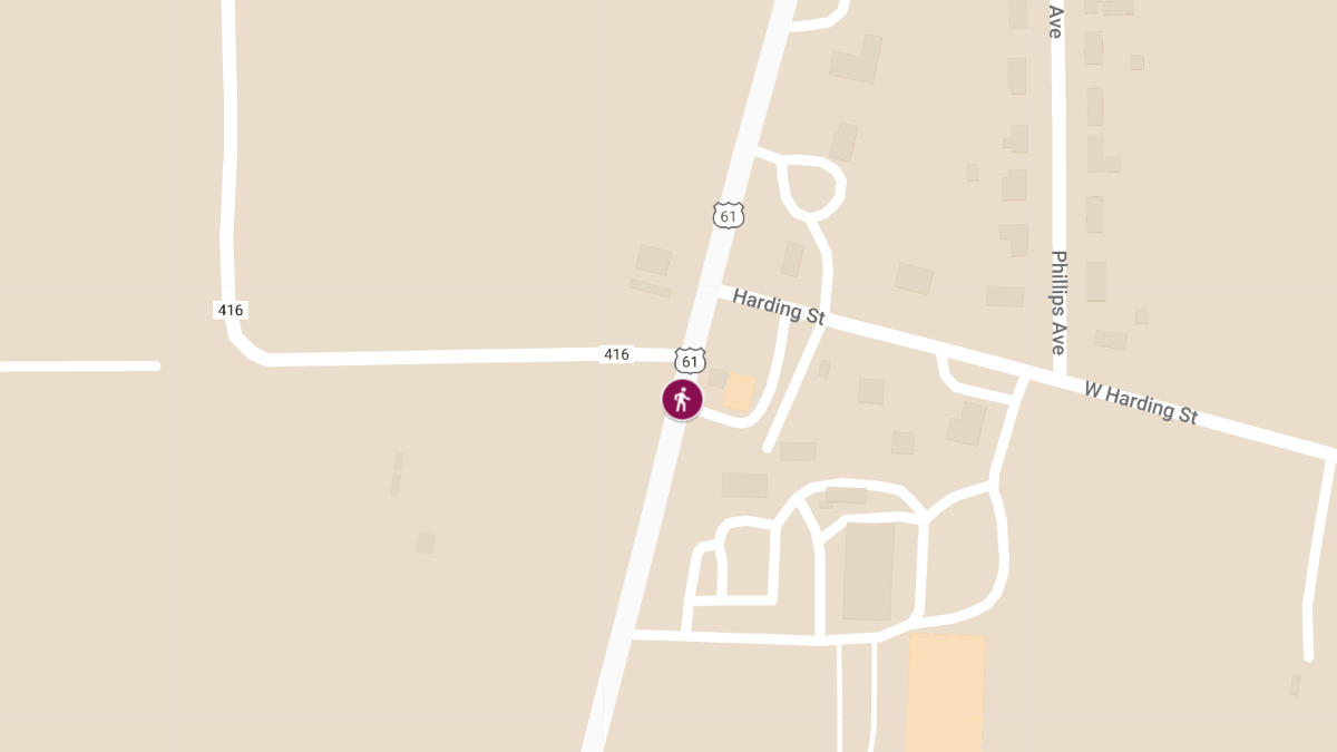 Pedestrian Seriously Injured in Crash on US-61 South of Morley