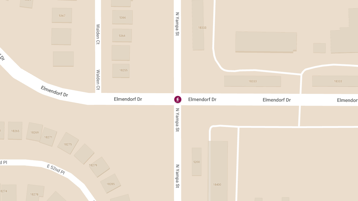 Denver, CO – Pedestrian Seriously Injured in Hit-and-Run at E Elmendorf Dr & N Yampa St