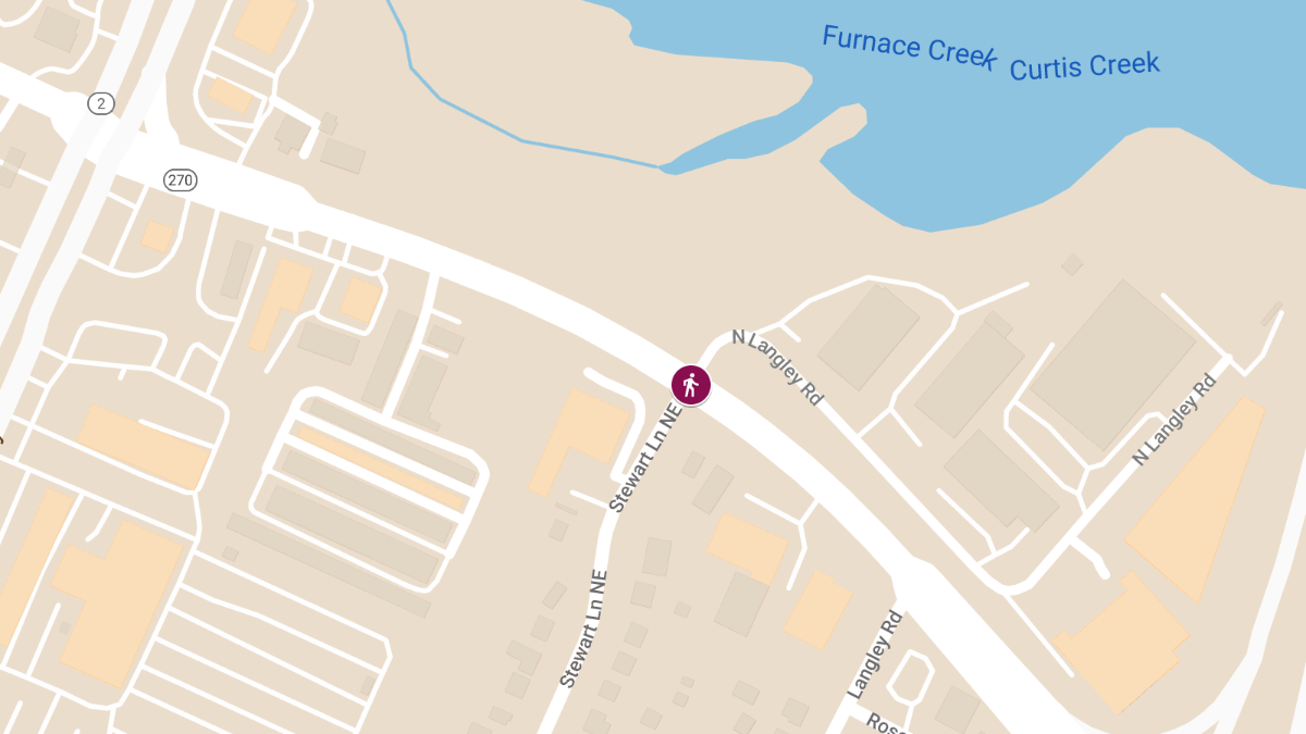 Pedestrian Struck at Stewart Ln & Furnace Branch Rd E