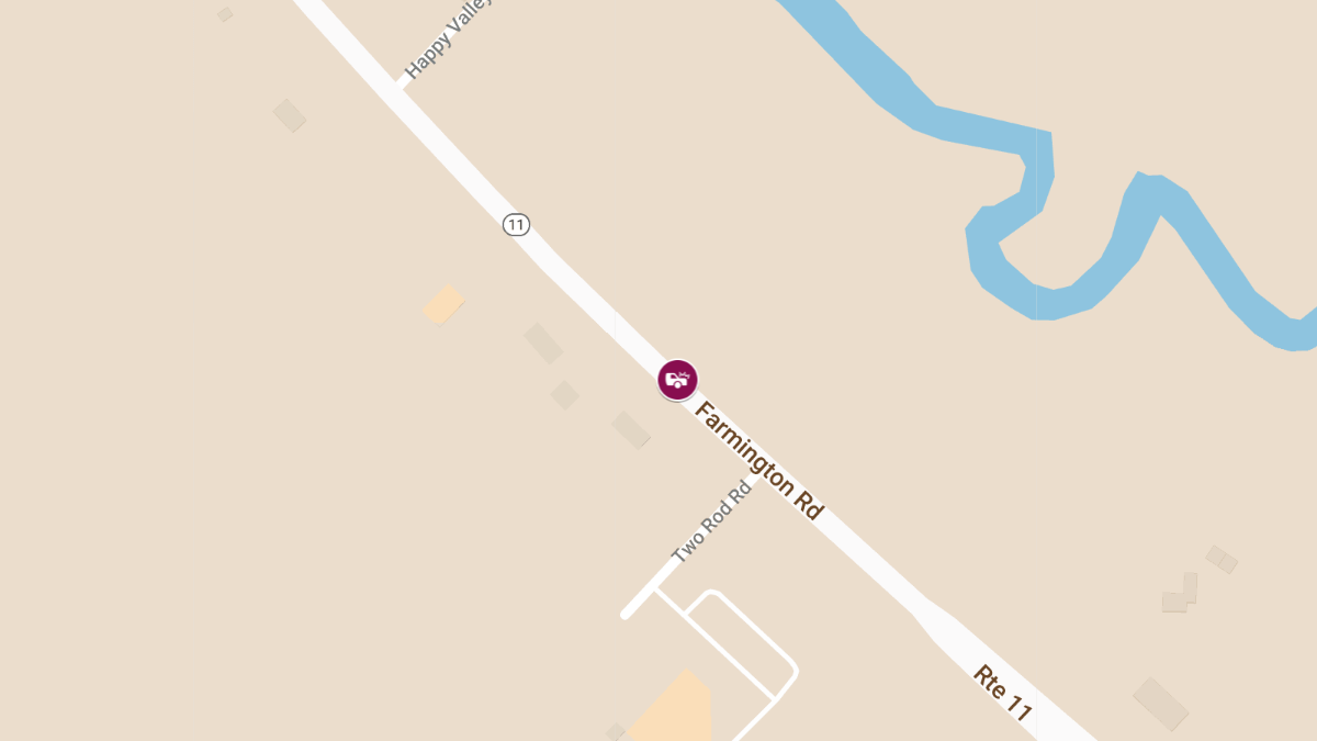 Pedestrian Struck by Motorized Bike on Farmington Rd