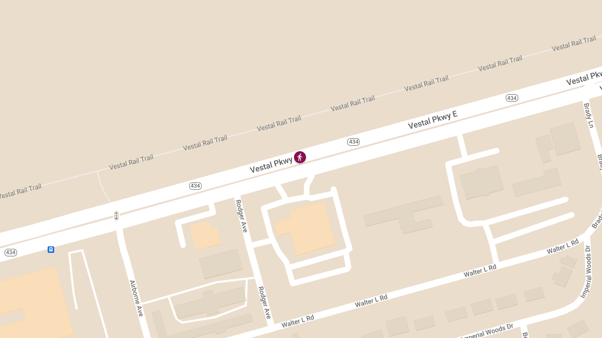 Pedestrian Struck by SUV on Vestal Parkway East