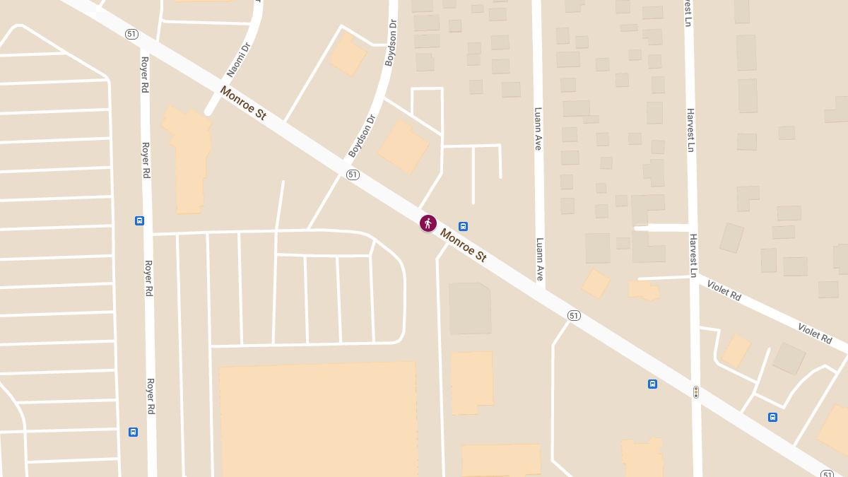 Pedestrian Struck by Vehicle at Red Robin on Monroe St