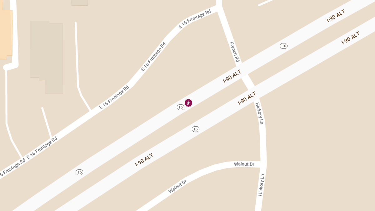 Pedestrian Struck by Vehicle on Highway 16