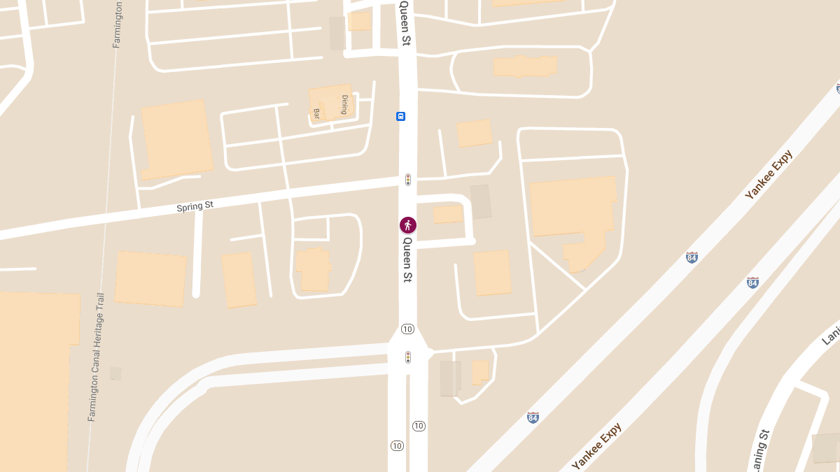 Pedestrian Struck by Vehicle on Queen Street Near Spring Street