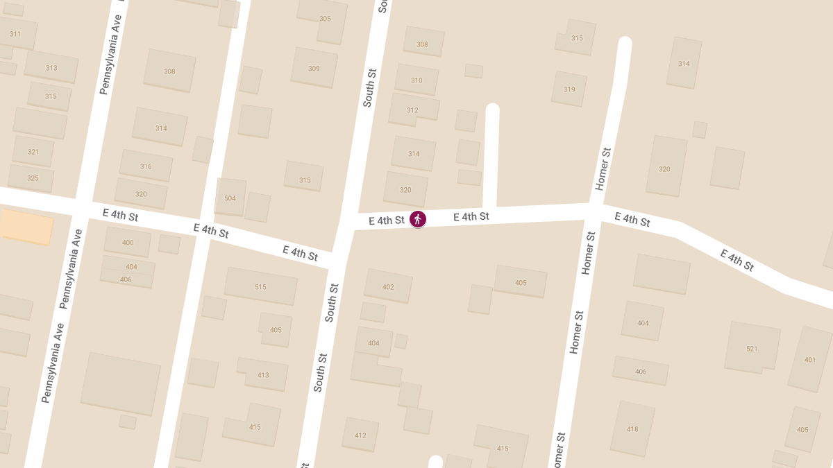 Pedestrian Struck on East Fourth Street