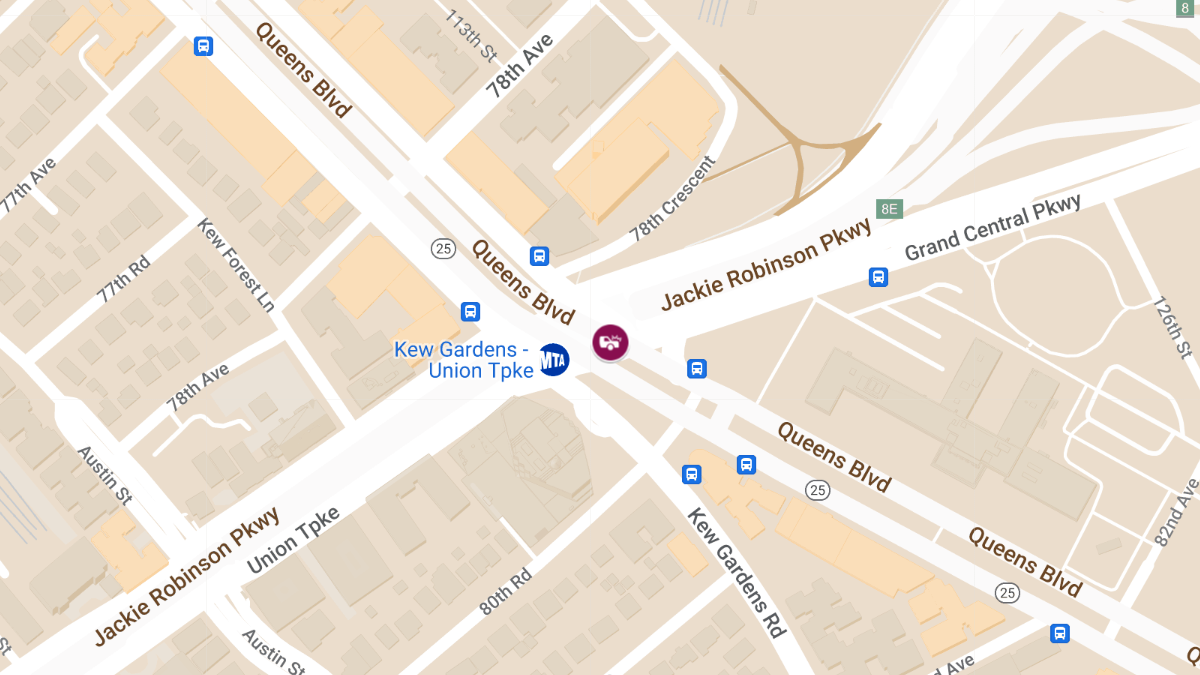 Person Injured in Collision at Union Tpke & Grand Central Pkwy