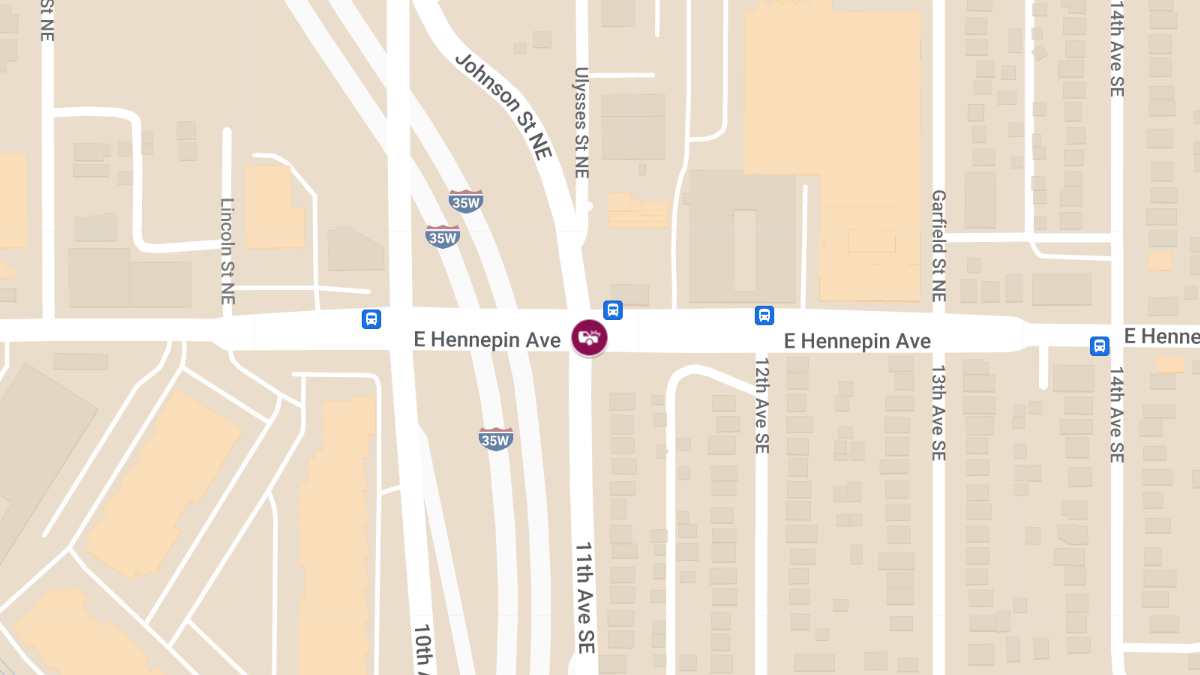 Person Injured in Crash on I-35W S at E Hennepin Ave