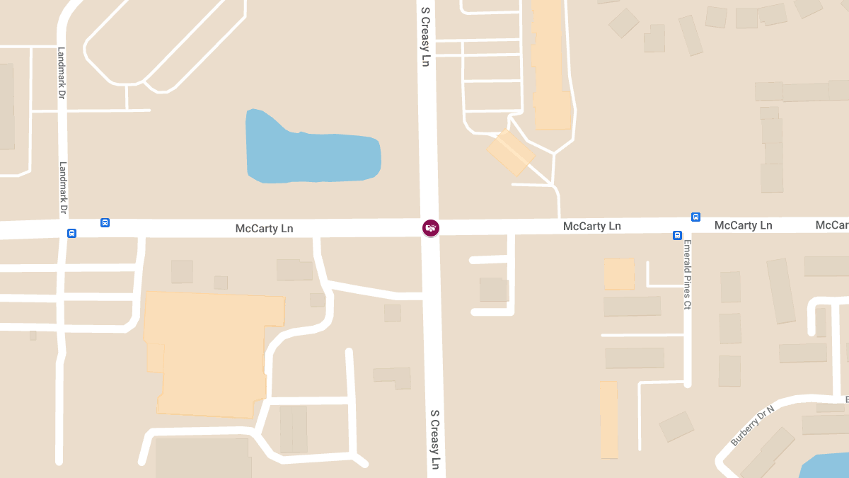 Personal Injury Accident at Creasy Ln & McCarty Ln