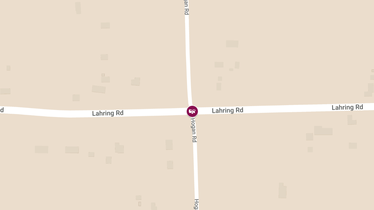 Personal Injury Accident at Lahring Rd & Hogan Rd