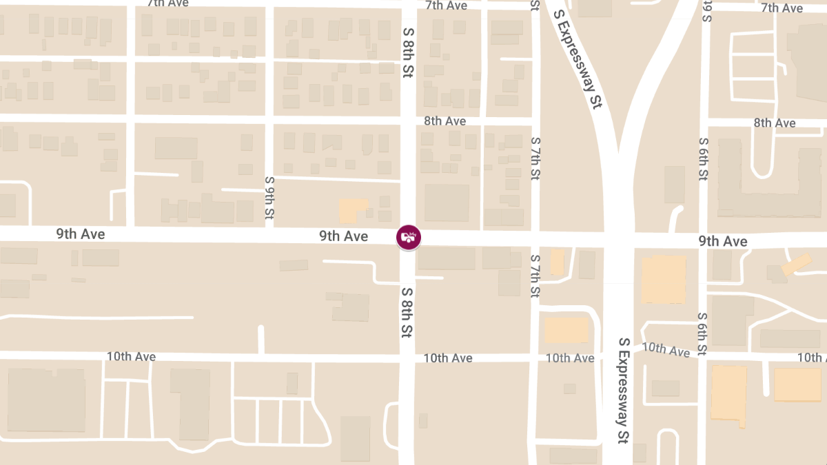 Personal Injury Accident at S 8th St & 9th Ave