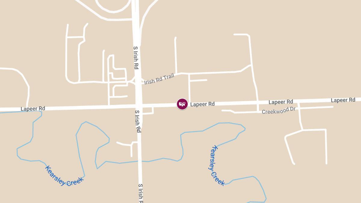 Personal Injury Auto Accident at 8089 Lapeer Rd near Meijer