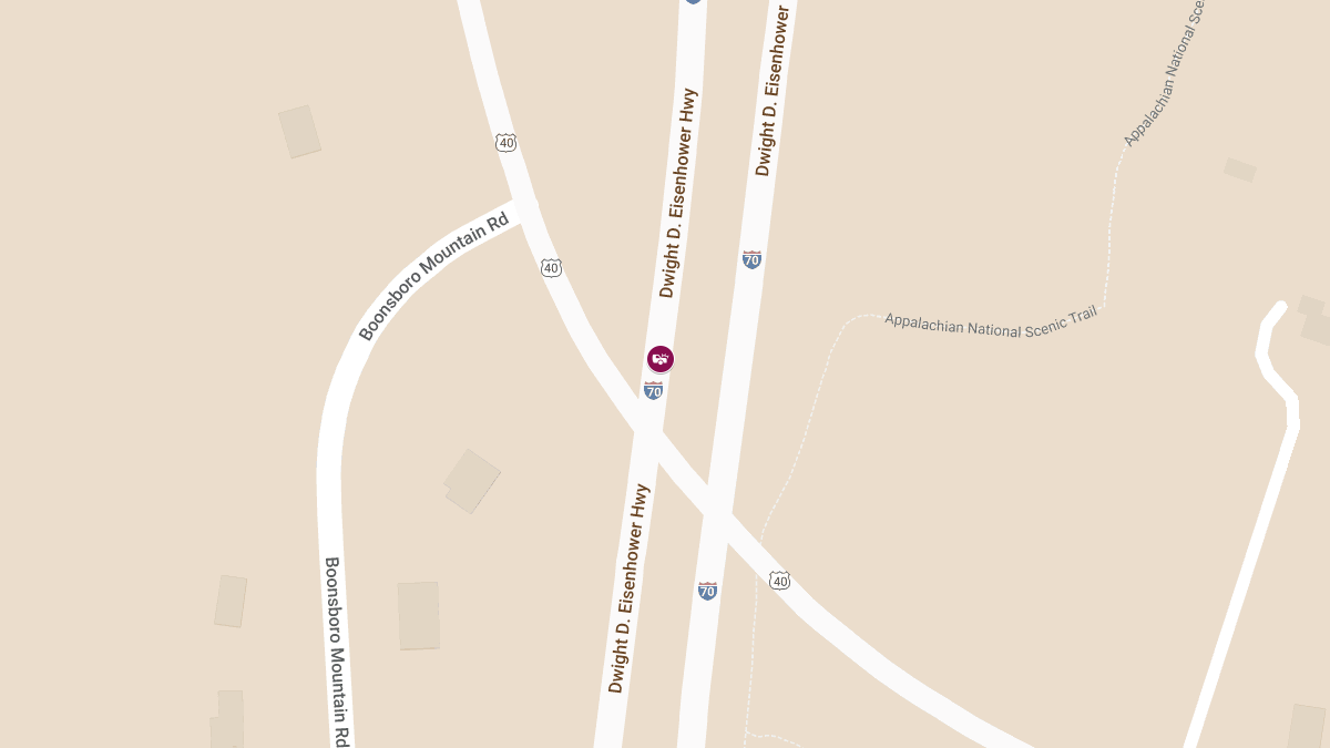 Personal Injury Collision on I-70 EB at MM 36