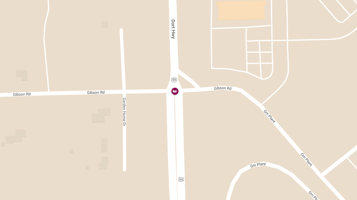 Personal Injury Crash at S Dort Hwy & Gibson Rd