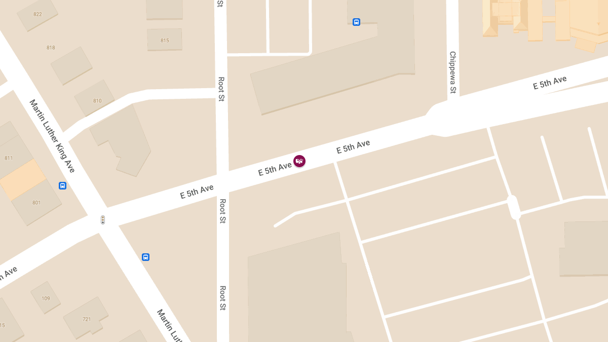 Personal Injury Crash on E Fifth Ave Near St. Michael’s Church