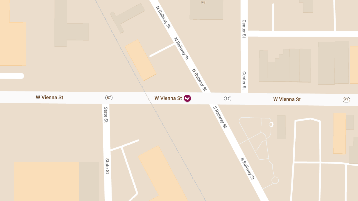 Personal Injury Reported in Crash on W Vienna Rd