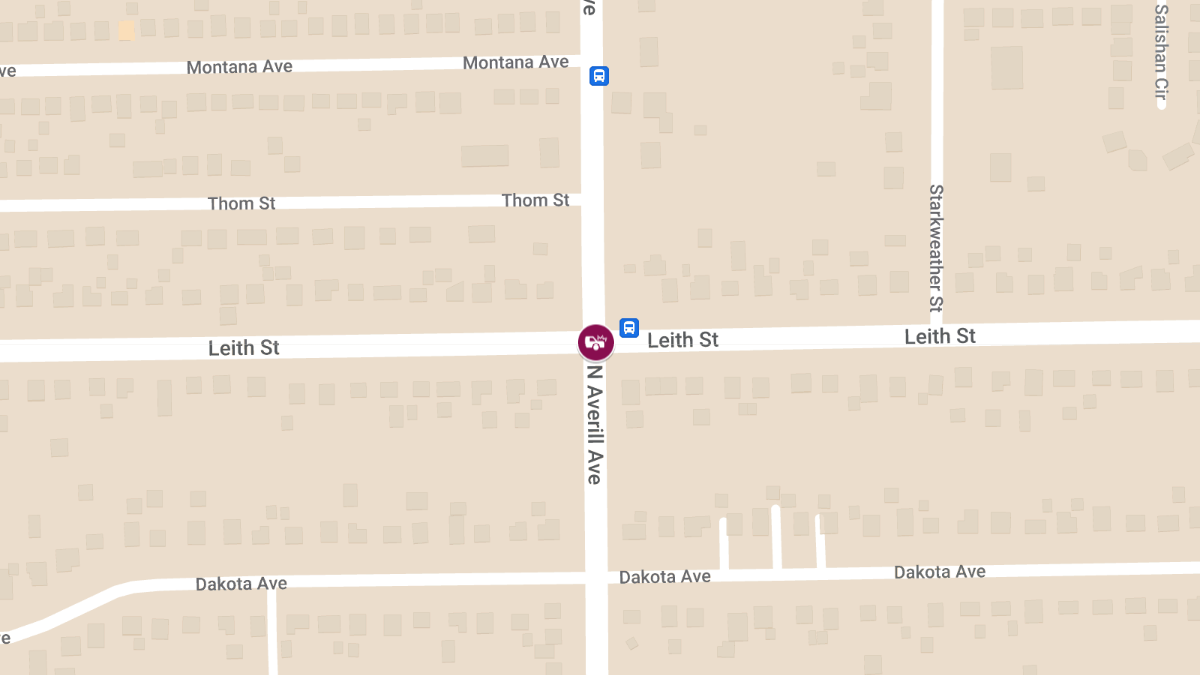 Personal Injury Vehicle Accident at N Averill Ave and Leith St
