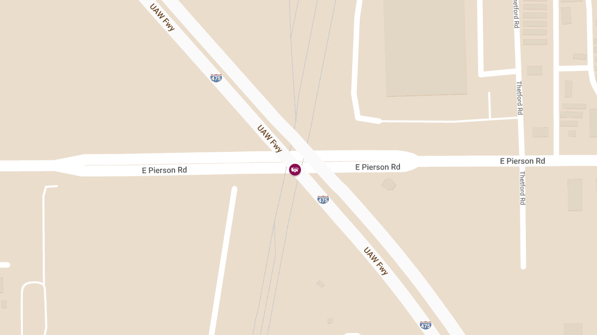 Personal Injury Vehicle Accident on NB I-475 at E Pierson Rd