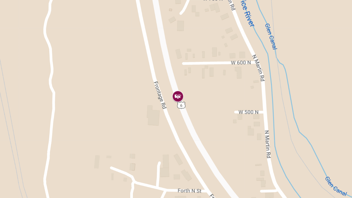 Police Officer Injured in Rear-End Collision on U.S. 6