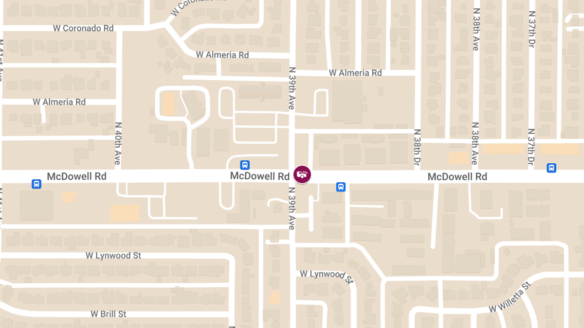Police SUV Involved in Crash at 39th Ave & McDowell Rd