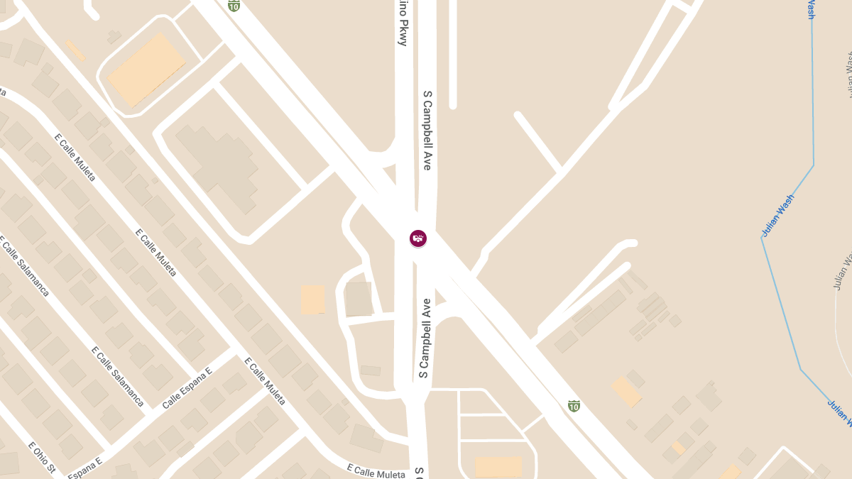 Possible Injury Accident at E Benson Hwy & S Campbell Ave