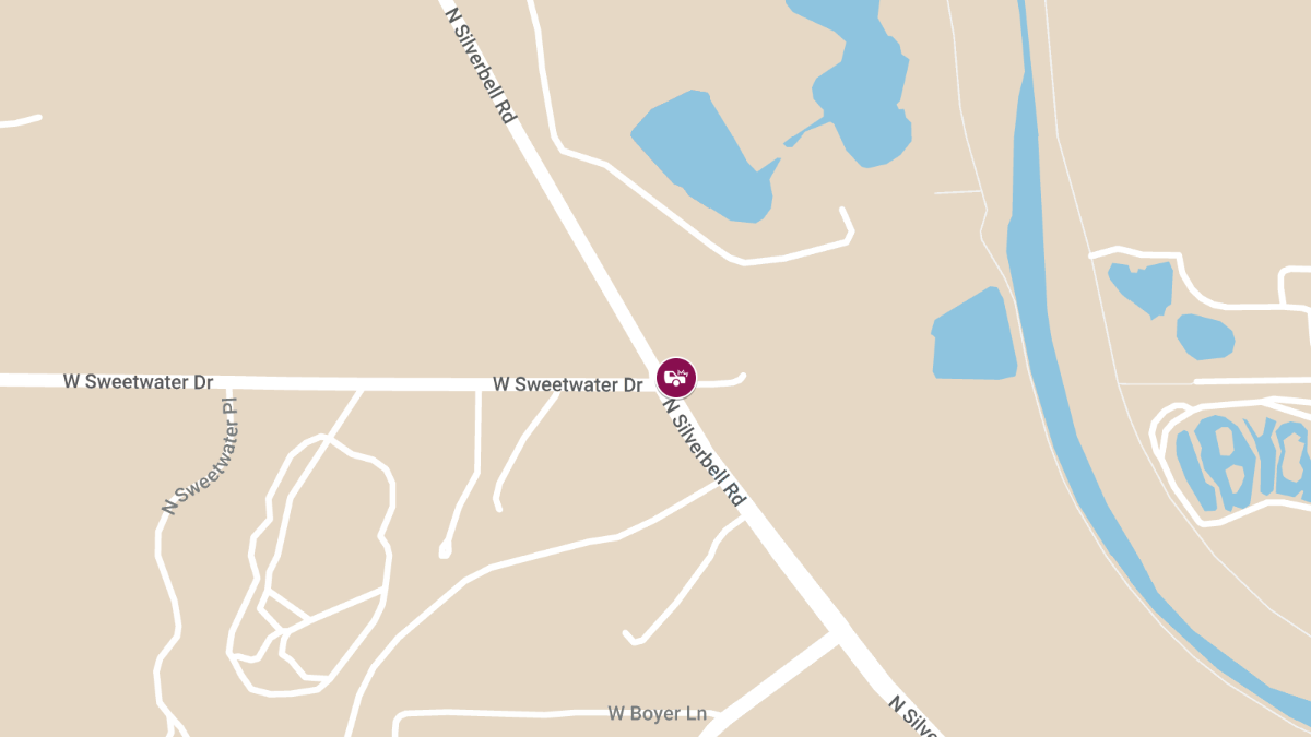 Possible Injury Accident at W Sweetwater Dr and N Silverbell Rd