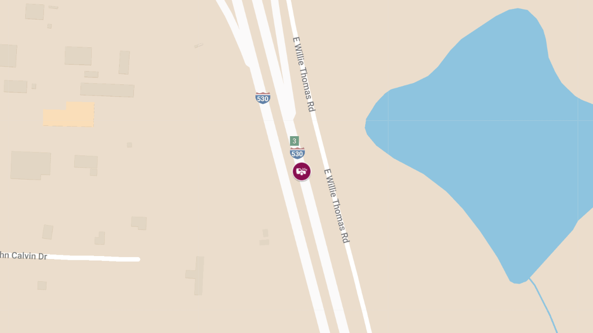 Injuries in Accident on NB I-530 Near Mile Marker 7.7