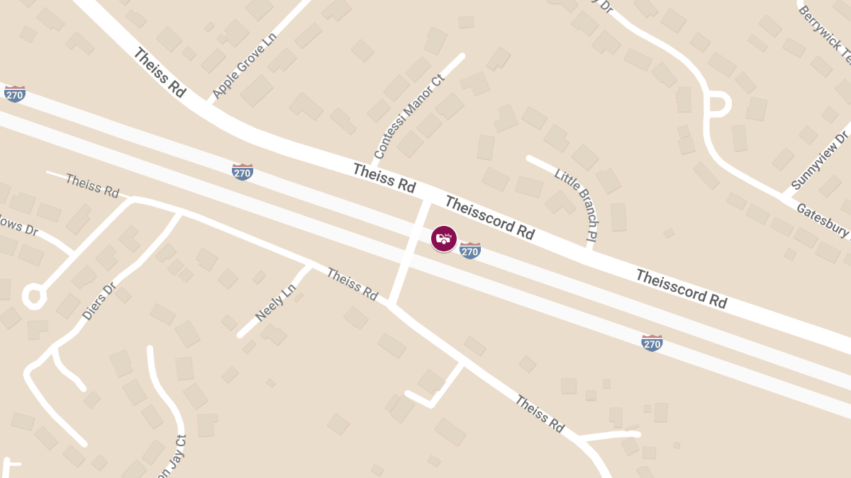 Rear-End Collision on I-270 Near Theiss Rd Results in Injuries