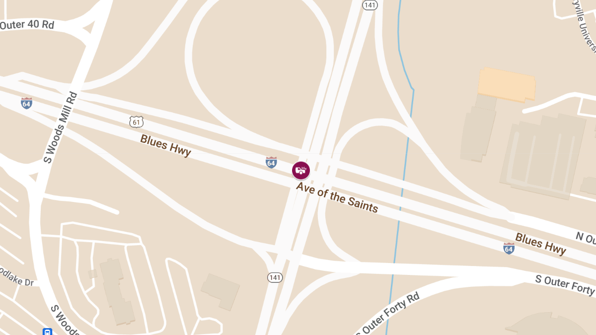 Rear-End Collision with Injuries on EB Interstate 64 Ramp to Missouri 141