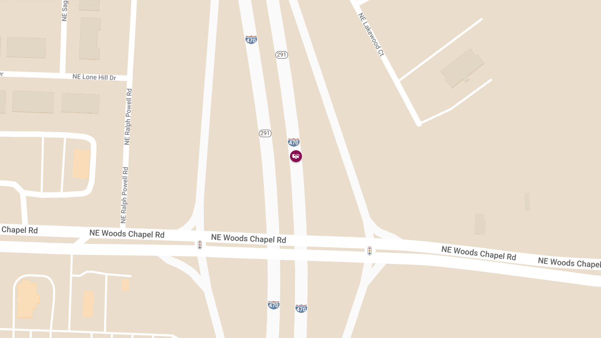 Rear-End Crash on I-470 Leaves One Injured