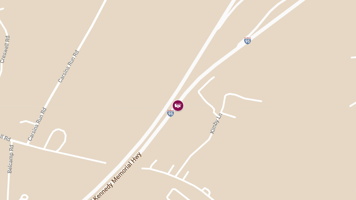 Rescue Crash with Injuries on I-95 NB Near Maryland House Rest Stop