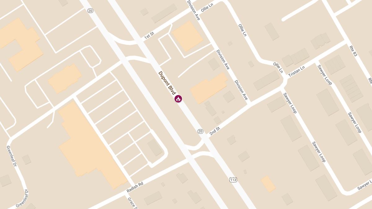 Residential Structure Fire with Injuries on Dupont Blvd Near Radish Rd