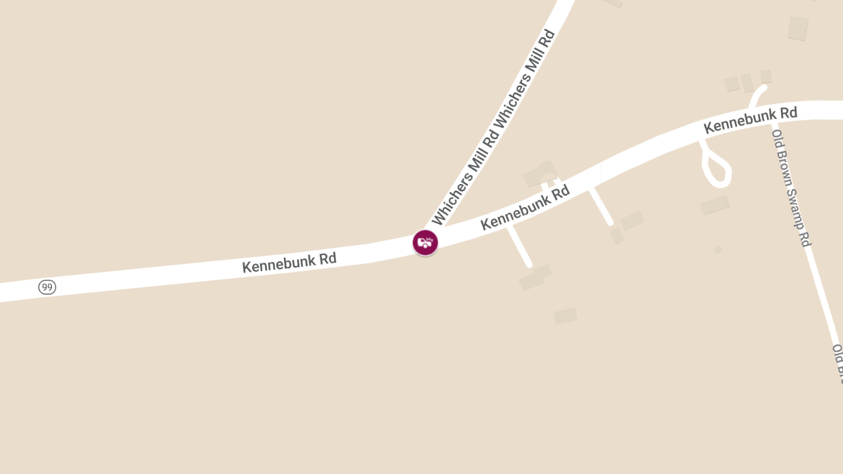 Rollover Accident with Entrapment at Whichers Mill Rd & Kennebunk Rd