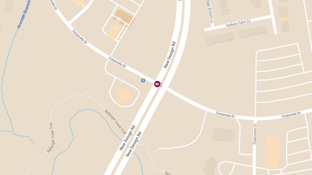 Rollover Collision with Injuries at New Design Rd & Corporate Dr