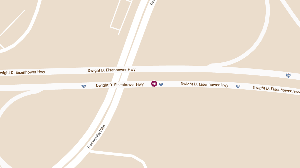 Rollover Collision with Injuries on I-70 EB near MM 38