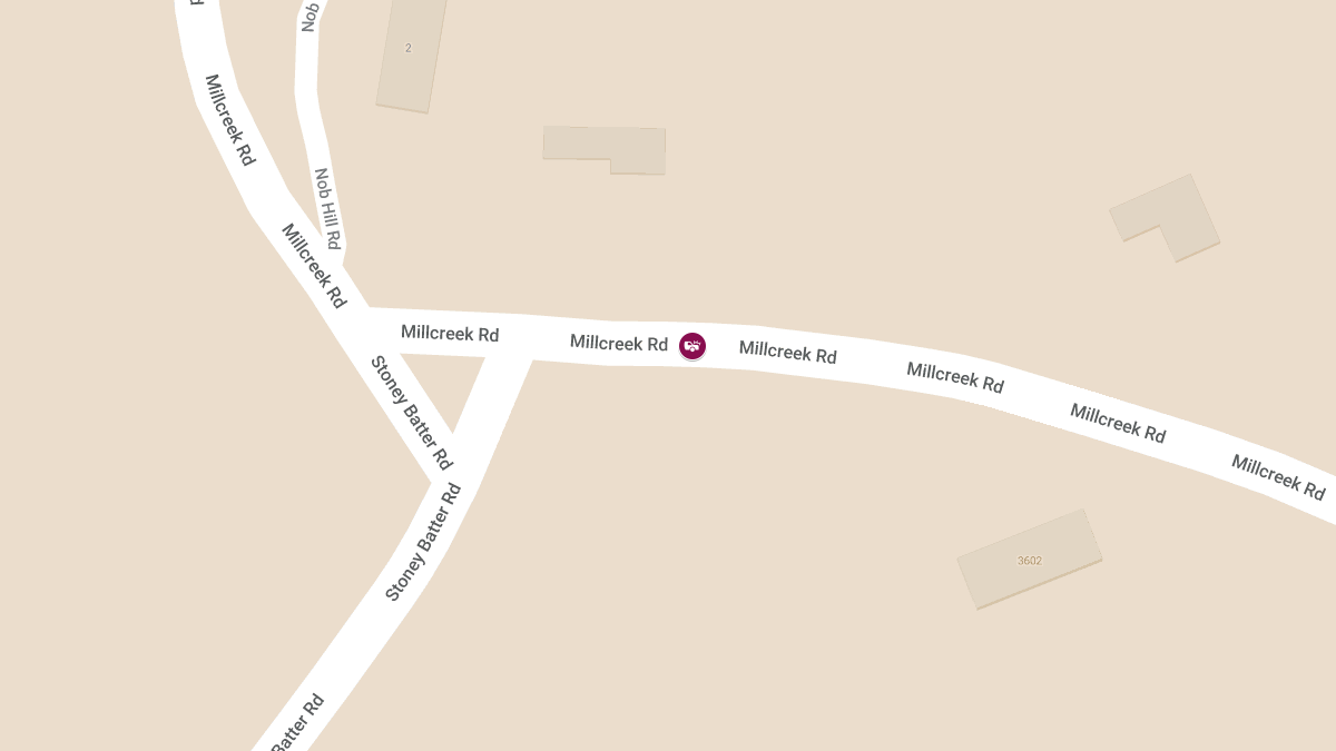 Rollover Collision with Injuries on Millcreek Rd Near Delcastle Driving Range